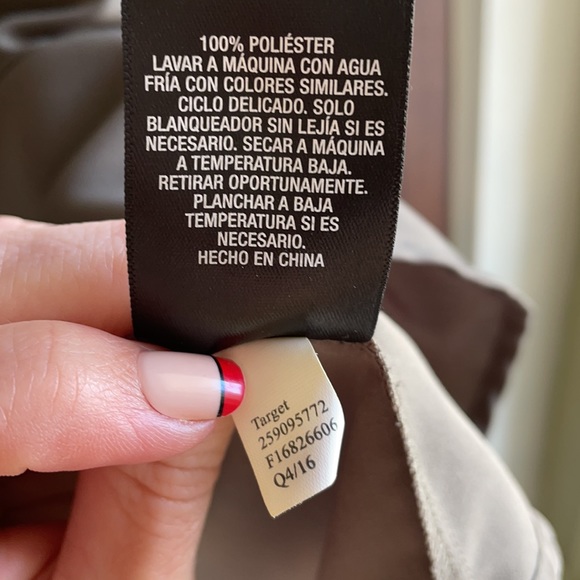 Mossimo Ladies size small olive green dress with pockets! Purchased at Target. - Picture 11 of 13